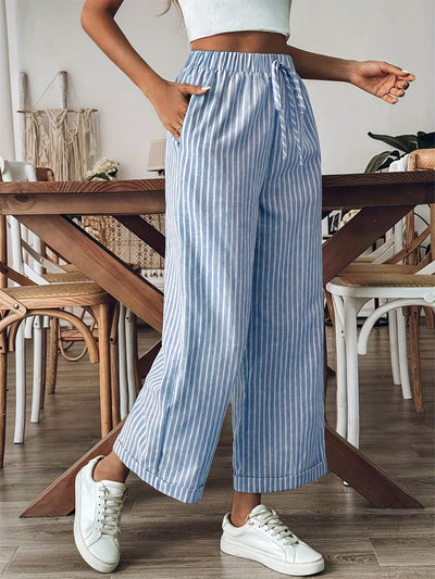 Leona Striped Trousers
