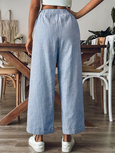 Leona Striped Trousers