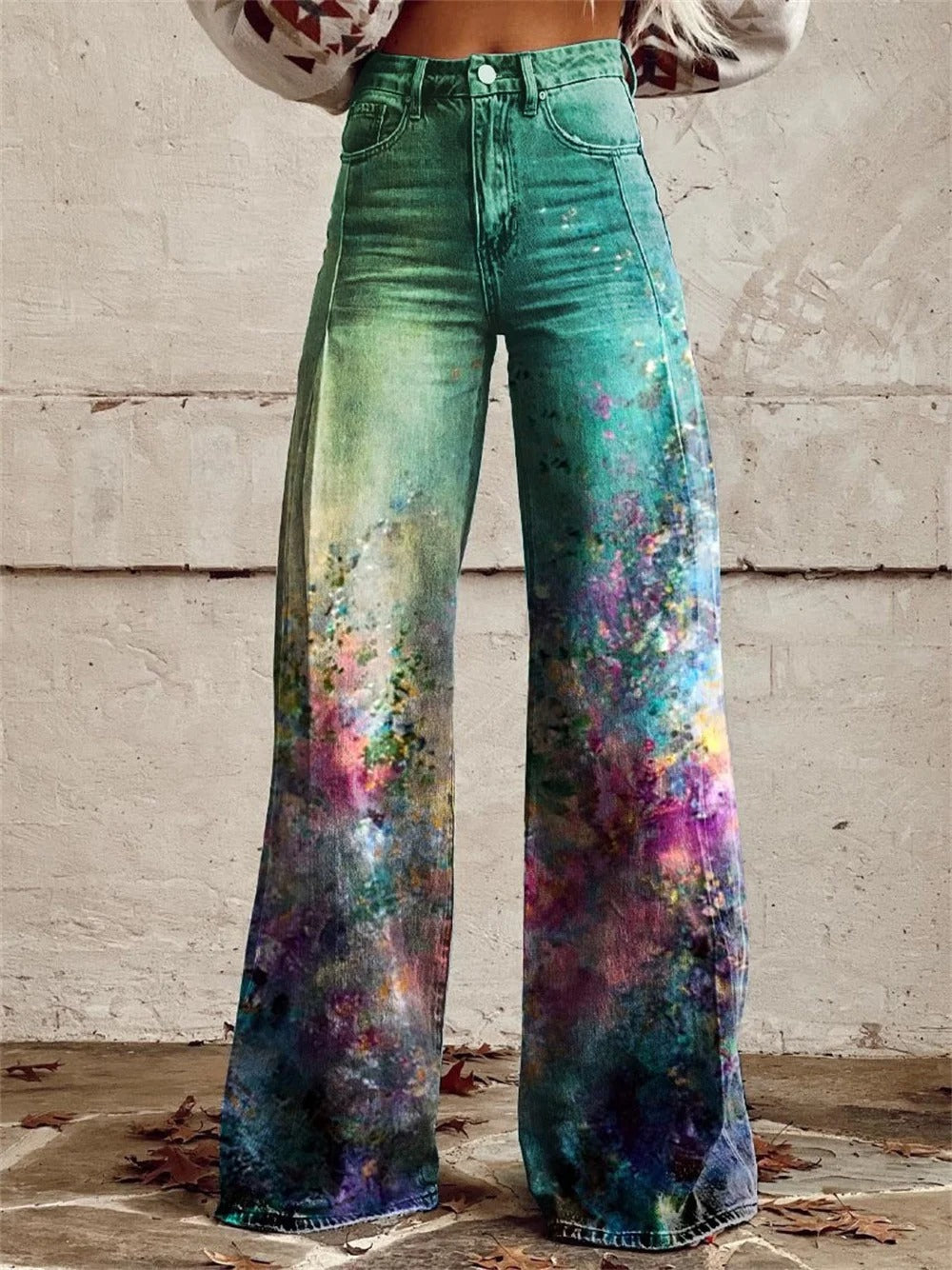 Ellie™ - High-Waisted Wide Leg Pants