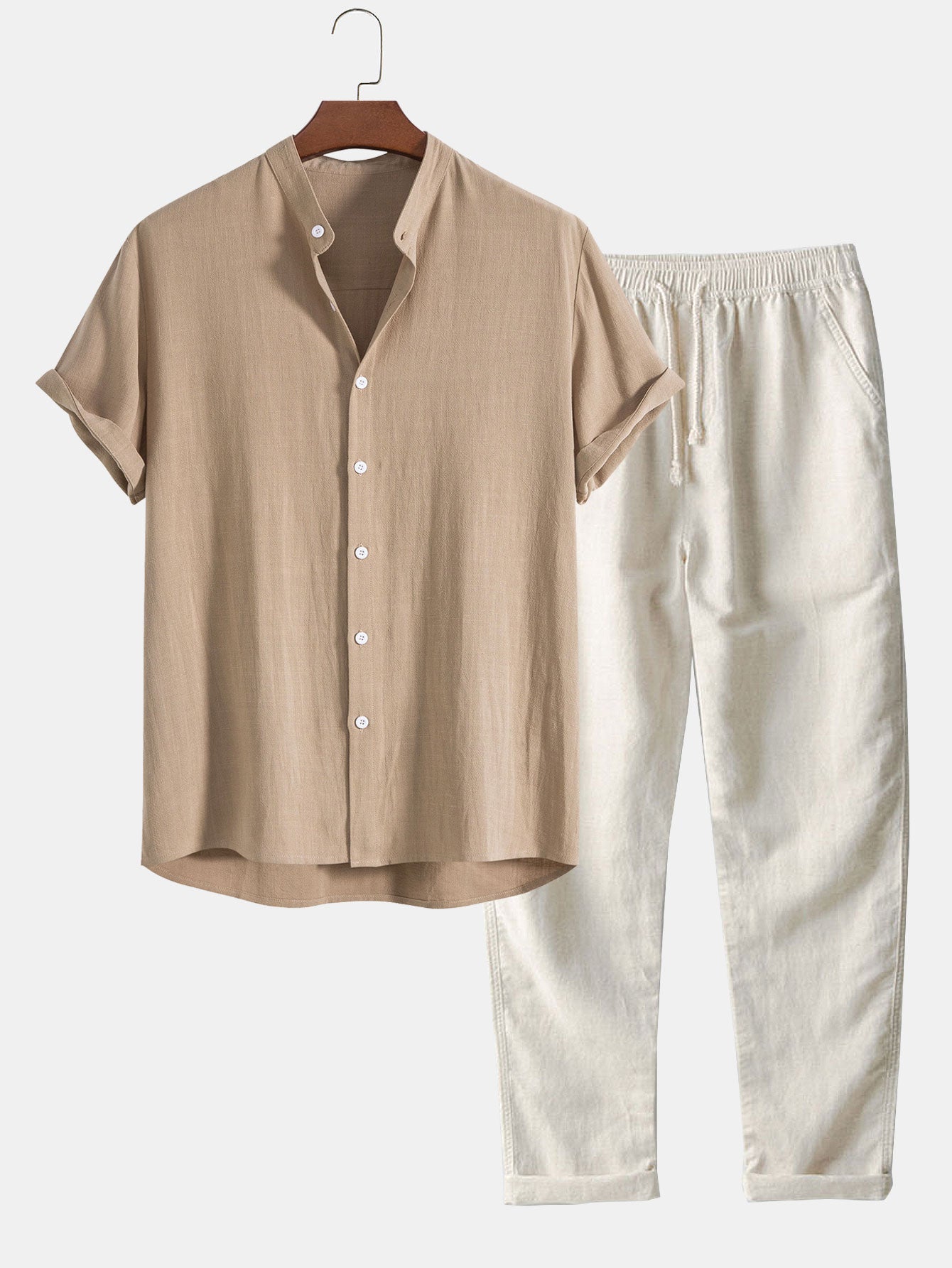 Leo Casual Outfit With Linen Trousers