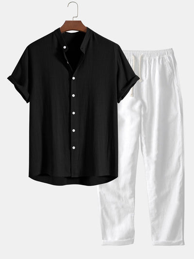 Leo Casual Outfit With Linen Trousers