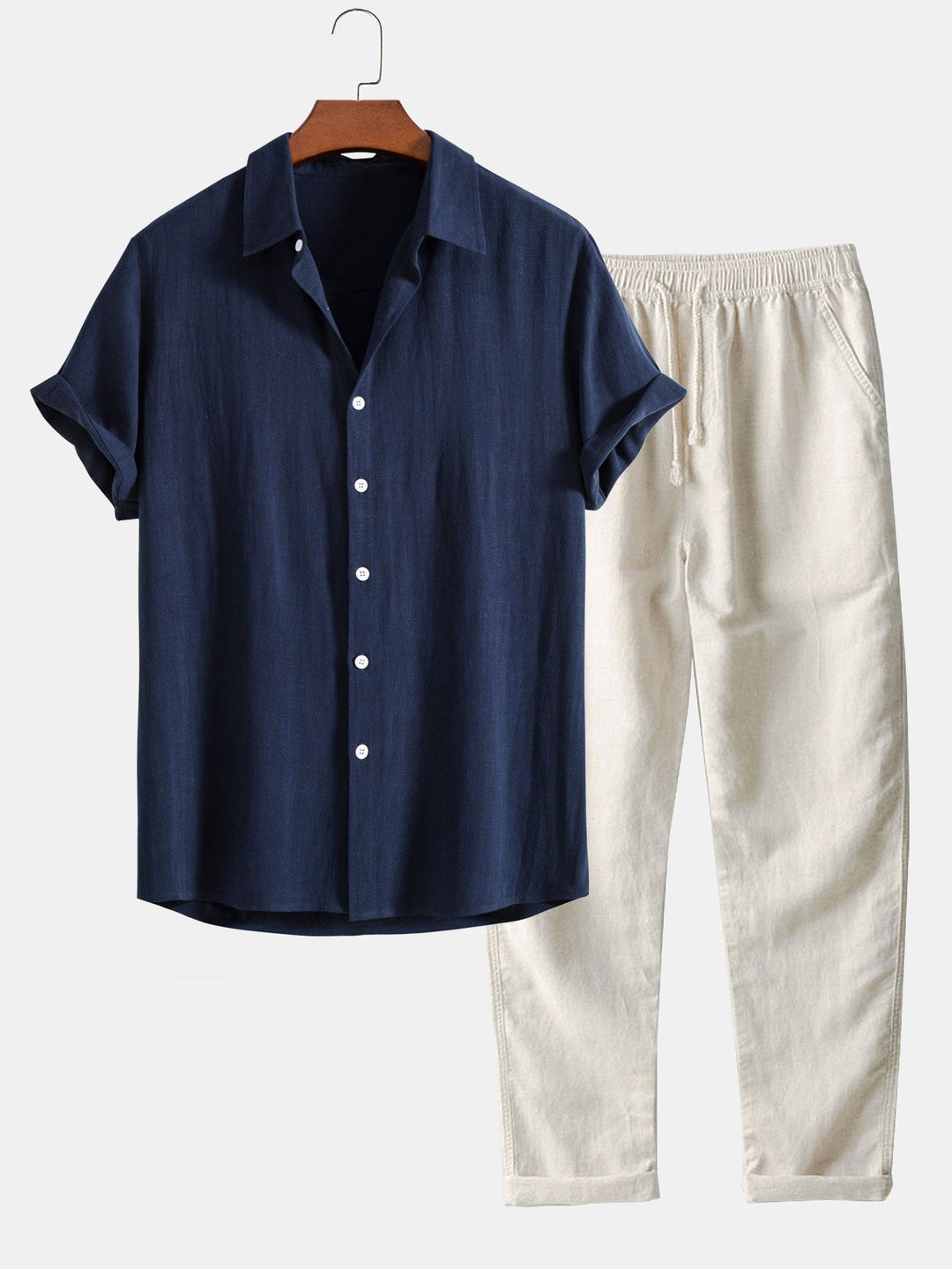Leo Casual Outfit With Linen Trousers