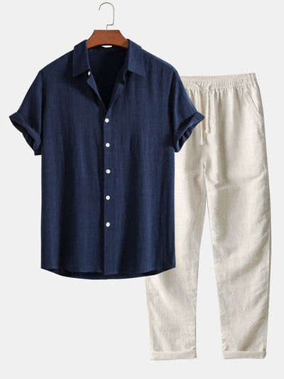 Leo Casual Outfit With Linen Trousers