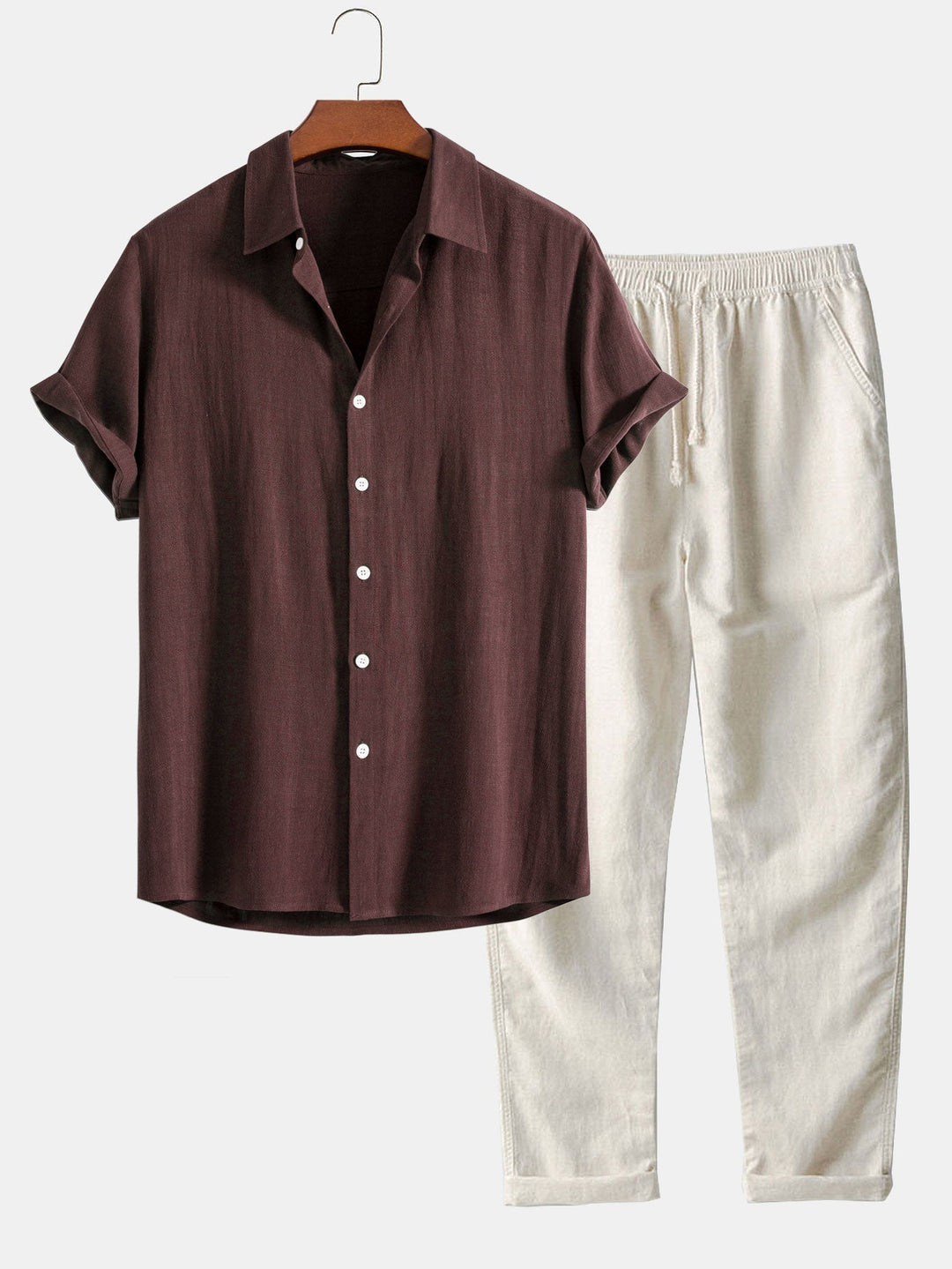 Leo Casual Outfit With Linen Trousers