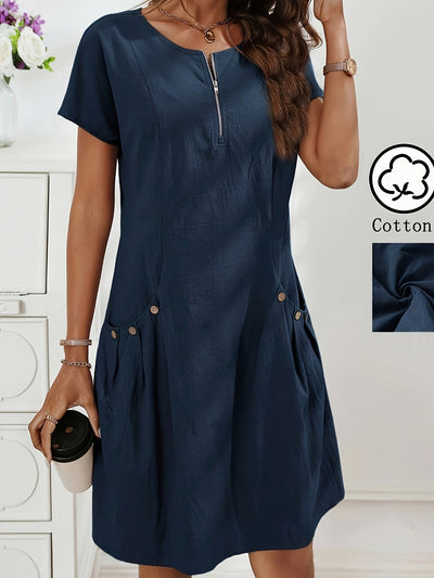 Everyday Ease Cotton Dress