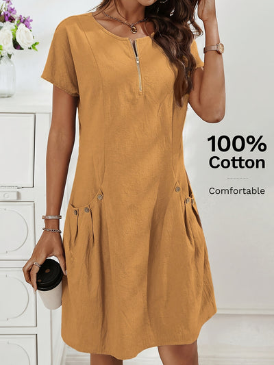 Everyday Ease Cotton Dress