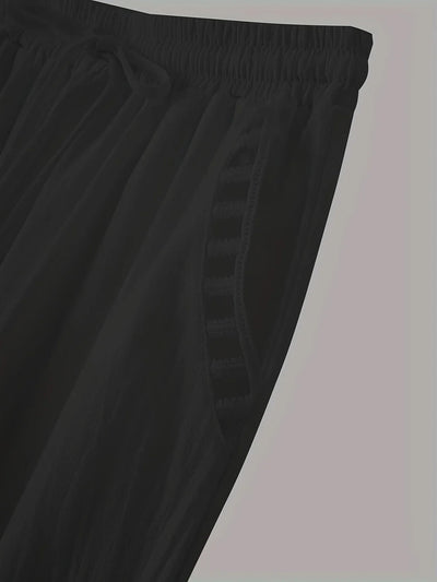 Tracey Contrast Trim Cropped Trousers