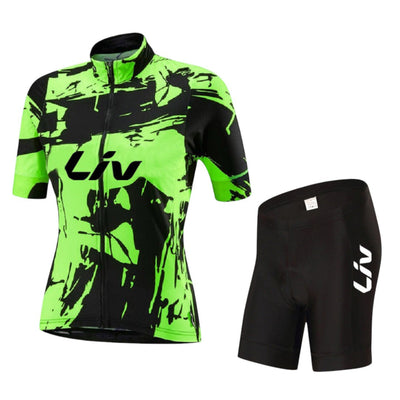 Ladies Cycling Clothing Set Short