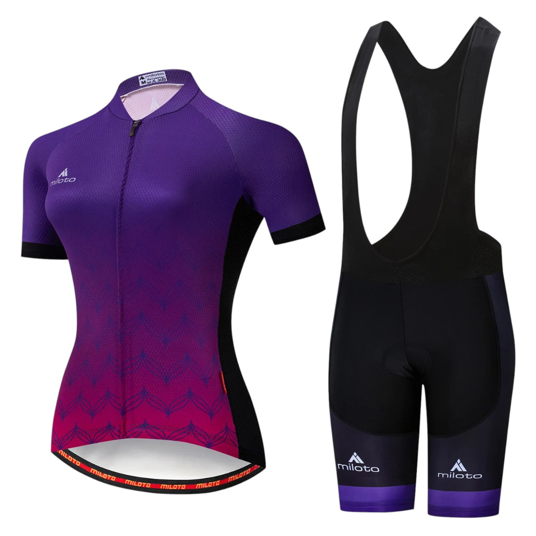 MILOTO Women's Cycling Set Long