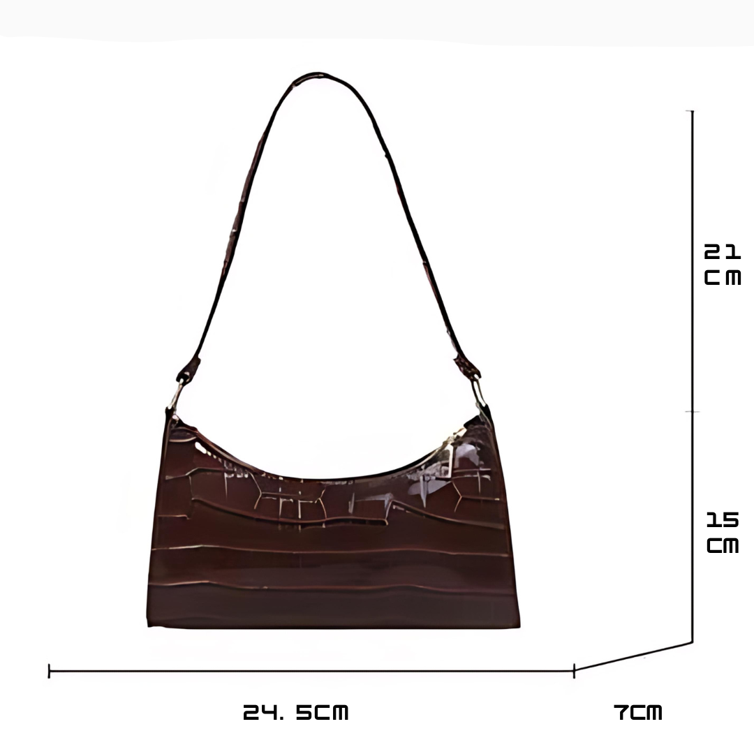 Olivia - Glossy Leather Bag
