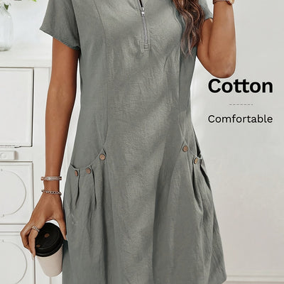 Everyday Ease Cotton Dress