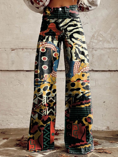 Mia™ - Modern Colorful Wide-Leg Pants