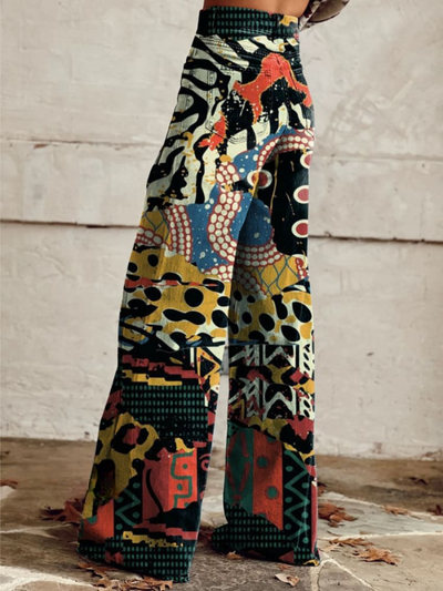 Mia™ - Modern Colorful Wide-Leg Pants