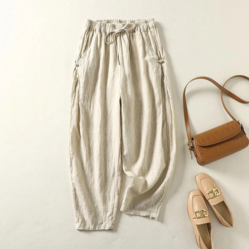 Senna™ | Linen Trousers Loose Fit