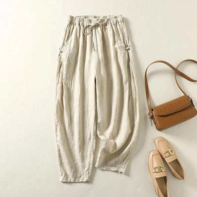 Senna™ | Linen Trousers Loose Fit