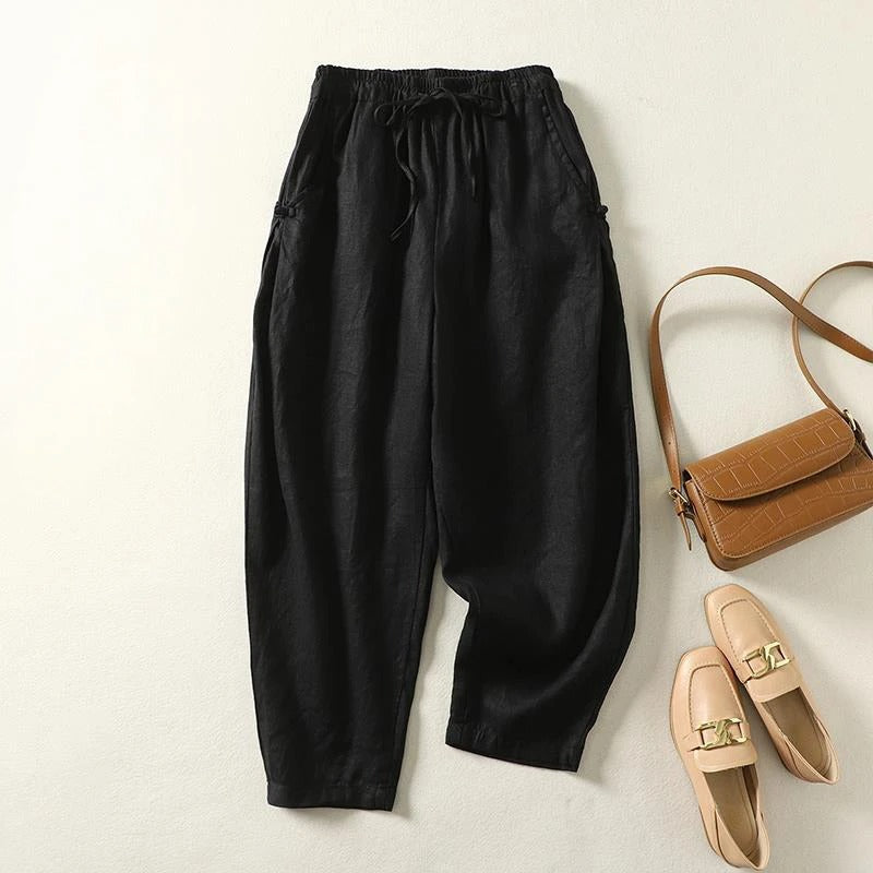 Senna™ | Linen Trousers Loose Fit