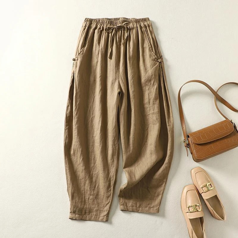 Senna™ | Linen Trousers Loose Fit