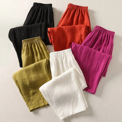 Savannah Linen Blend Trousers