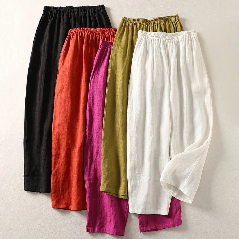 Savannah Linen Blend Trousers