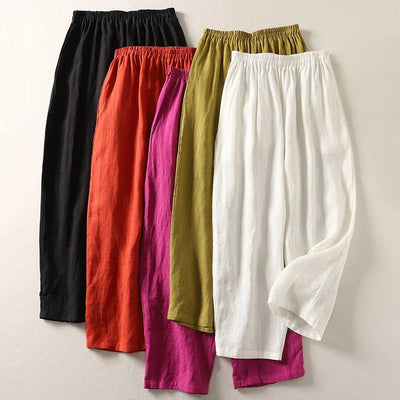 Savannah Linen Blend Trousers