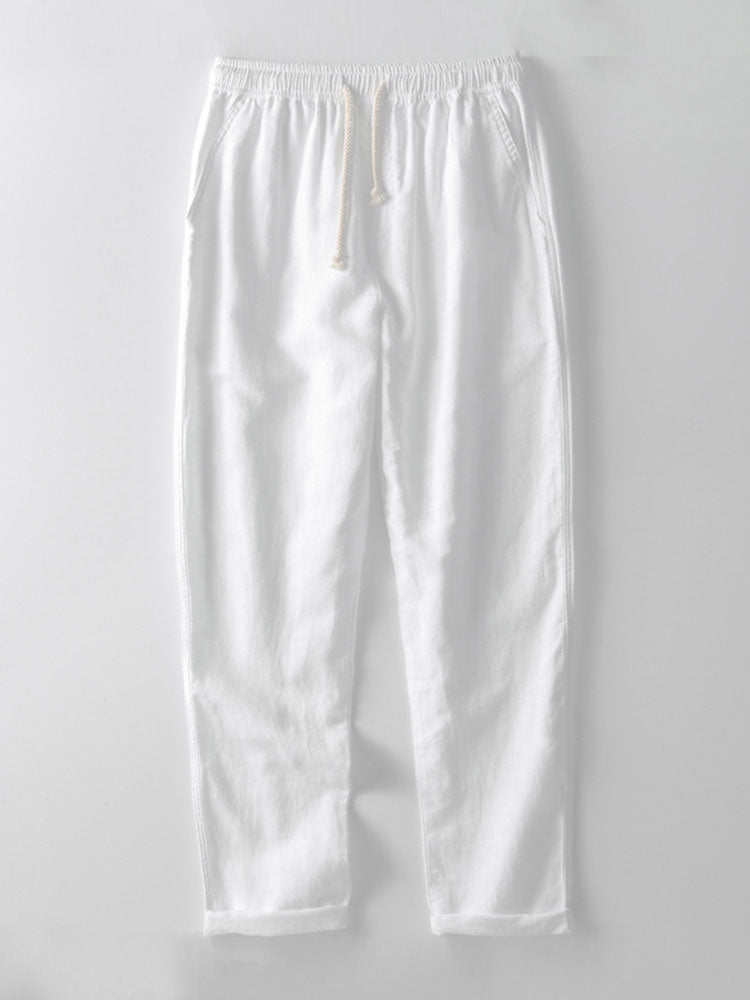 Leo Casual Outfit With Linen Trousers