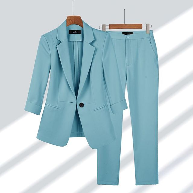 Viktoriya Two-Piece Blazer and Trouser Set