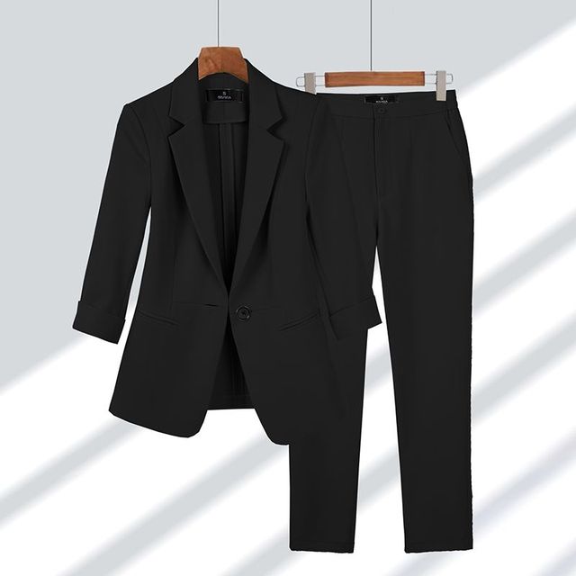 Viktoriya Two-Piece Blazer and Trouser Set