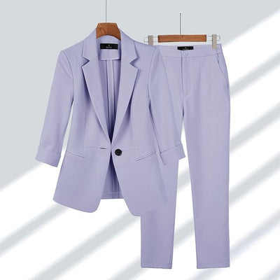 Viktoriya Two-Piece Blazer and Trouser Set