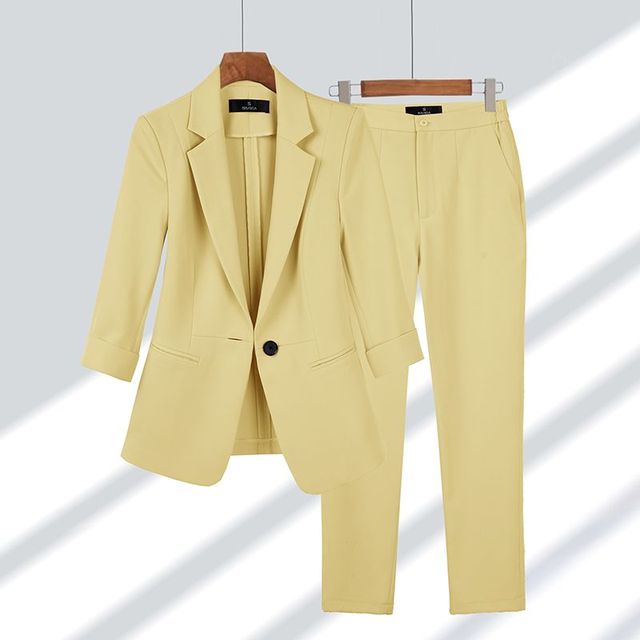 Viktoriya Two-Piece Blazer and Trouser Set