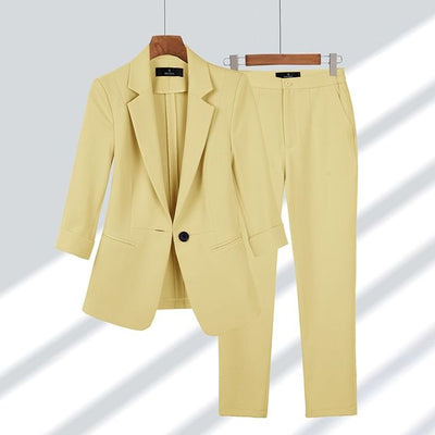 Viktoriya Two-Piece Blazer and Trouser Set