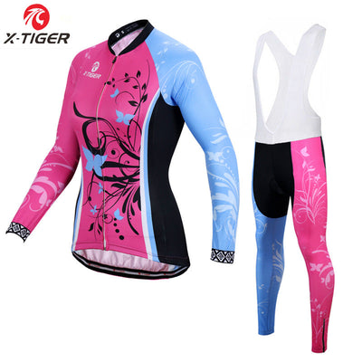 Ladies' Cycling Set - X-Tiger with Long Sleeves