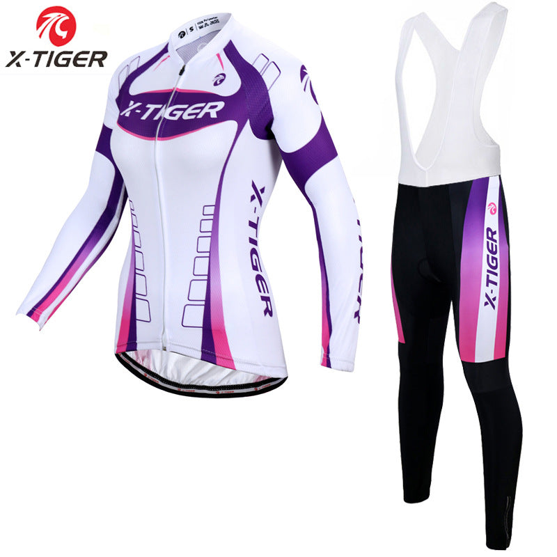 Ladies' Cycling Set - X-Tiger with Long Sleeves