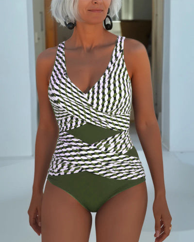 Liva Elegant Cross-Over Swimsuit