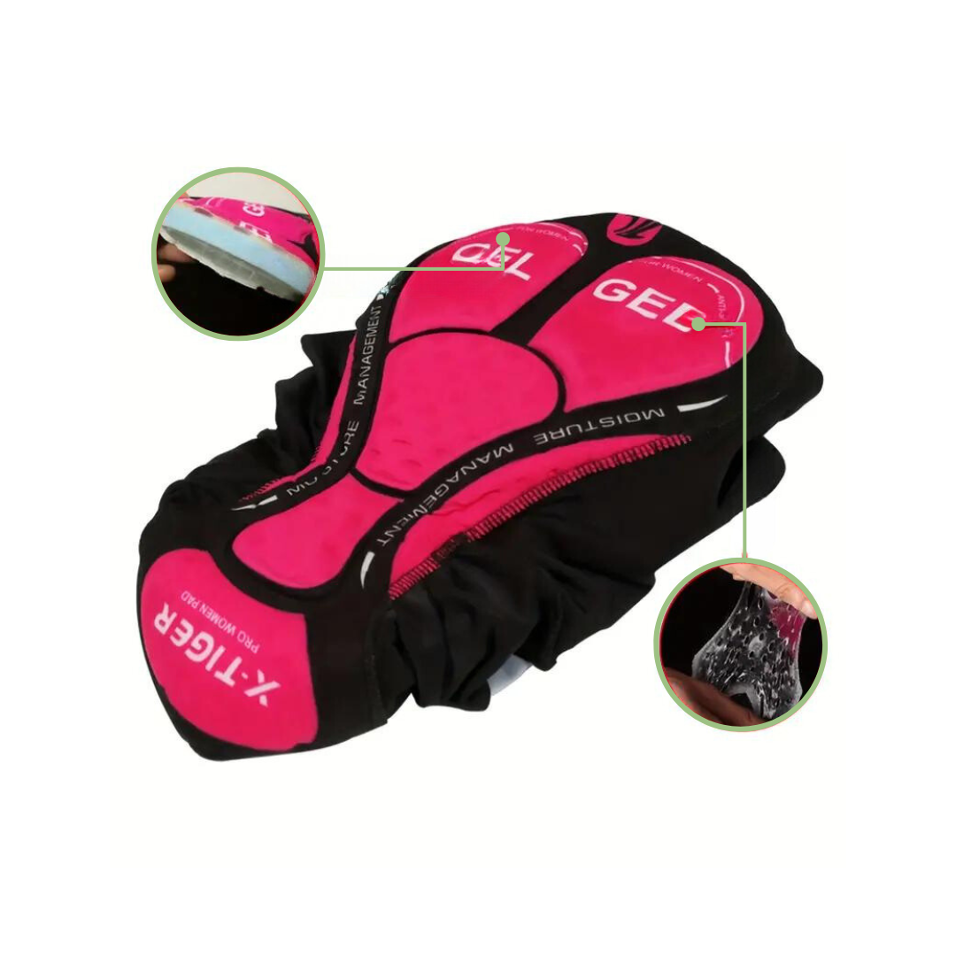 Ladies' Cycling Shorts - 3D Pad