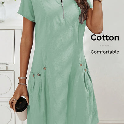 Everyday Ease Cotton Dress