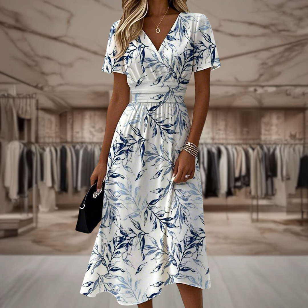 Katie Elegant Floral Dress