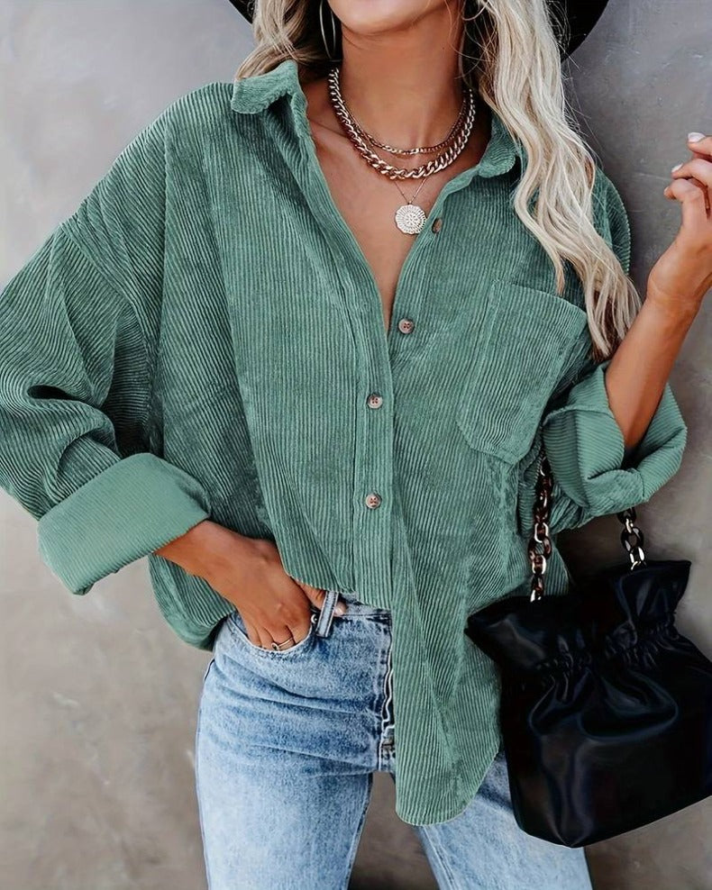 Bella Vintage Velvet Shirt