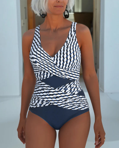 Liva Elegant Cross-Over Swimsuit