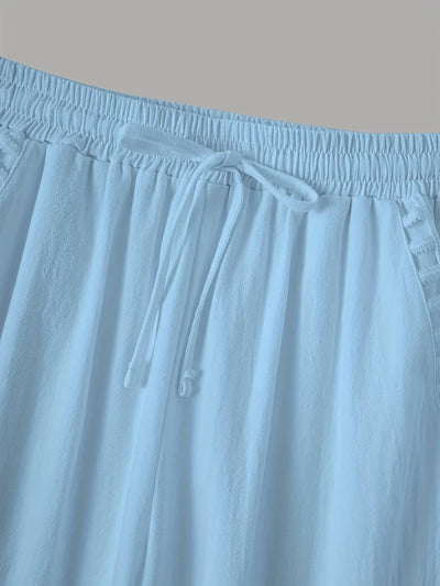 Tracey Contrast Trim Cropped Trousers