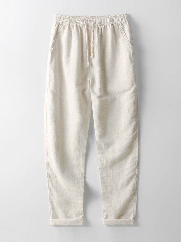 Leo Casual Outfit With Linen Trousers