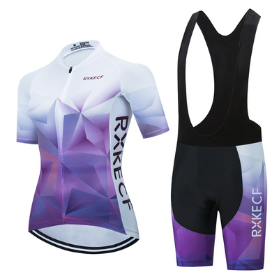 RXKECF PRO Women's Cycling Clothing Set Long