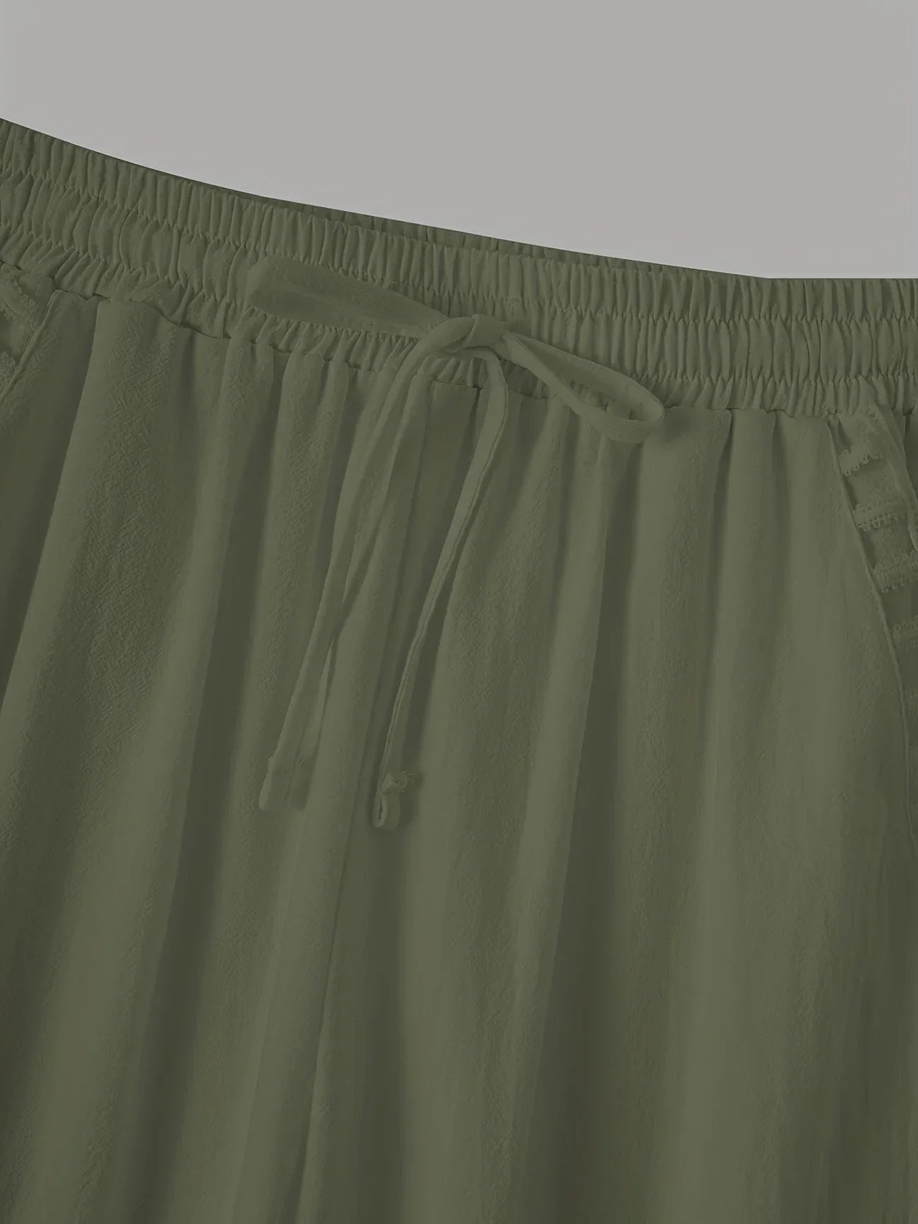 Tracey Contrast Trim Cropped Trousers