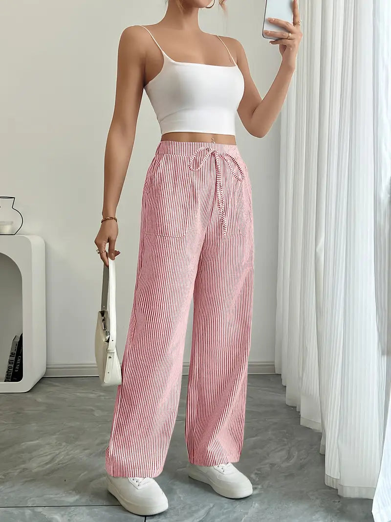 KARINA STYLISH STRIPED TROUSERS