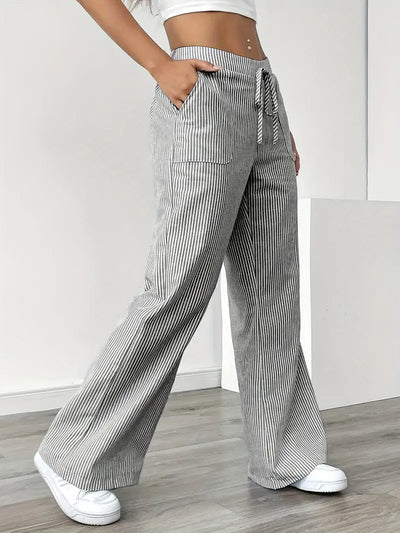 KARINA STYLISH STRIPED TROUSERS