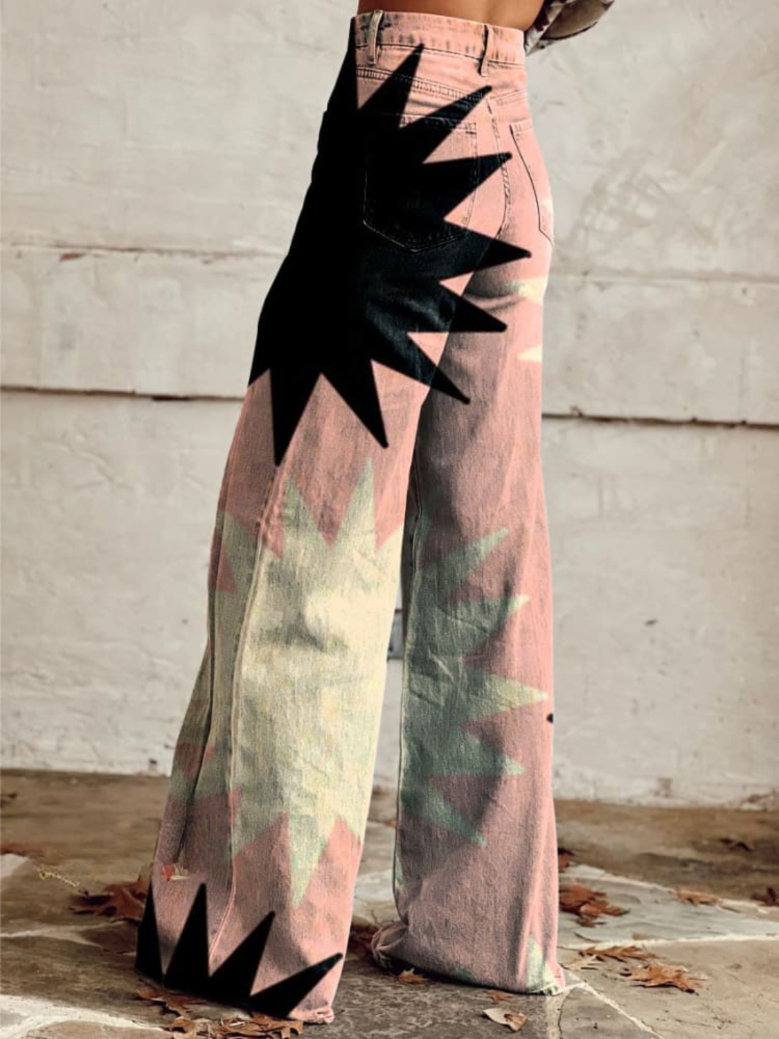 Sophia™ - Wide Leg Pants Pink Explosion