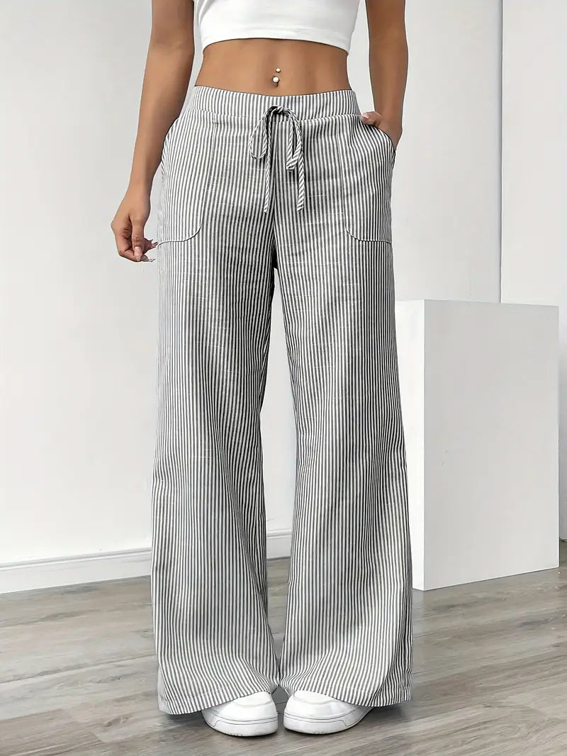 KARINA STYLISH STRIPED TROUSERS