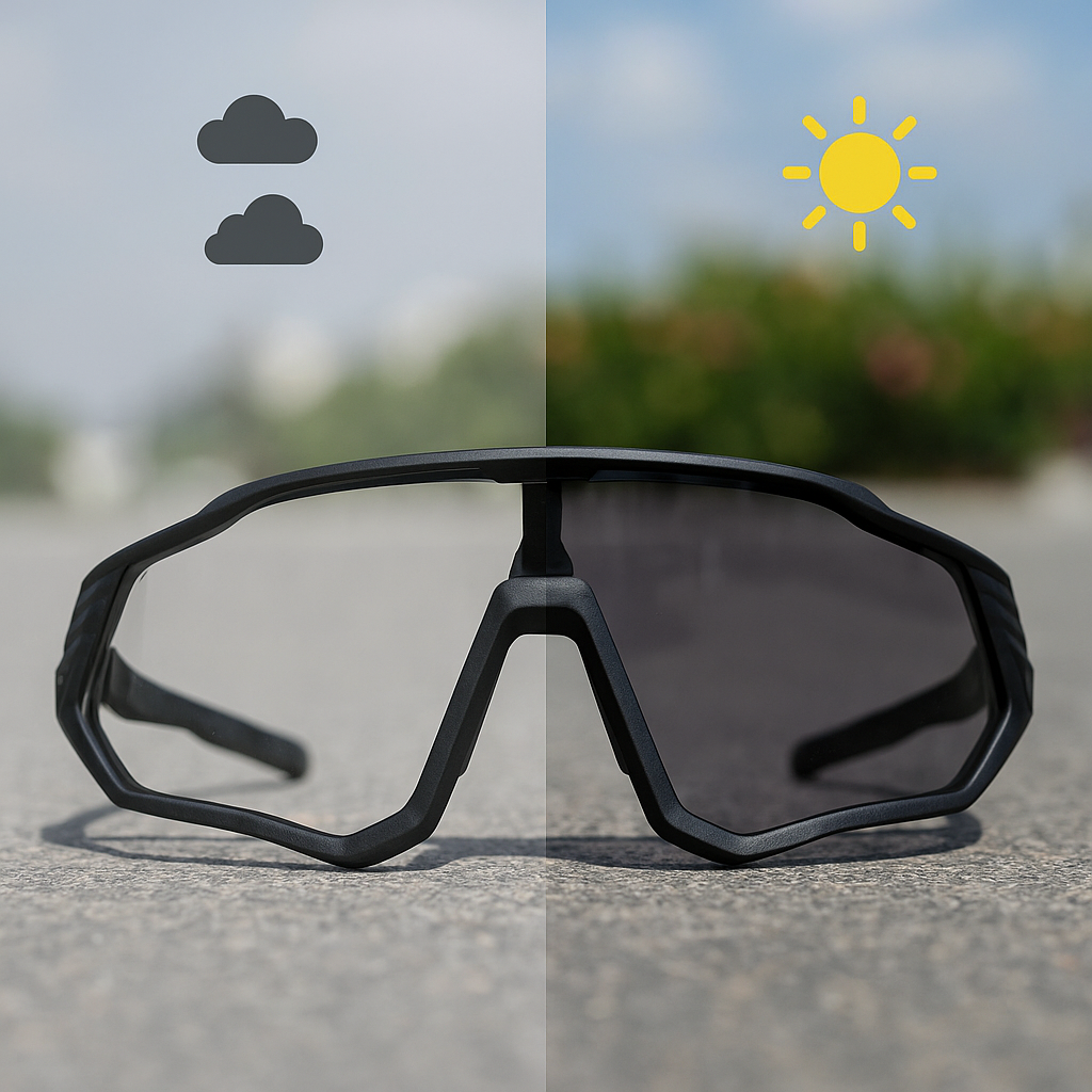 Photochrome Cycling Glasses