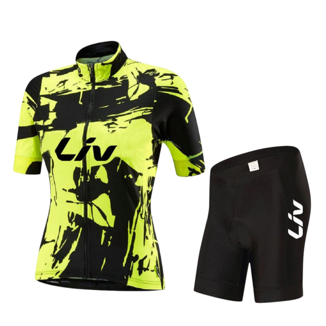 Ladies Cycling Clothing Set Short