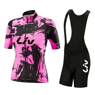 Ladies Cycling Clothing Set Long