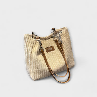 Olivia - Soft Cord Strap Shoulder Bag